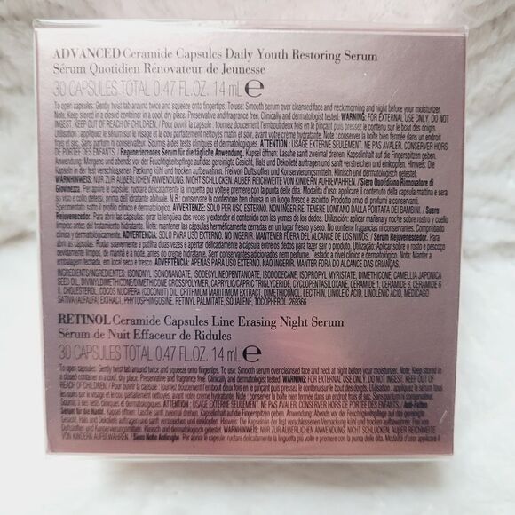 Elizabeth Arden Day and Night Ceramide Capsule Combo 30 Day Supply New Sealed - Picture 3 of 7